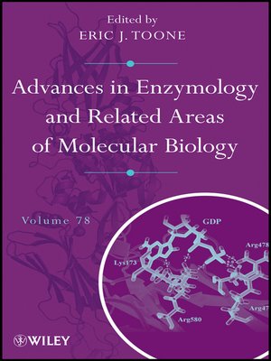 cover image of Advances in Enzymology and Related Areas of Molecular Biology